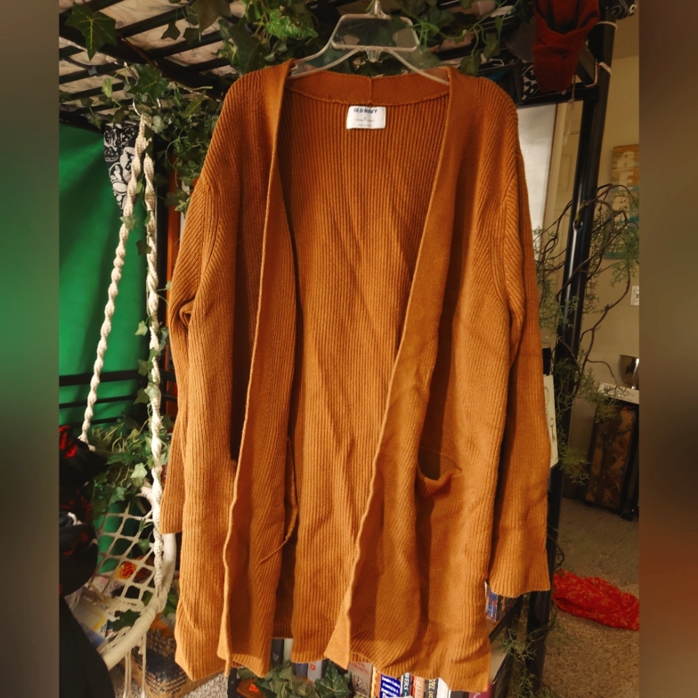 Old navy, xl brown cardigan